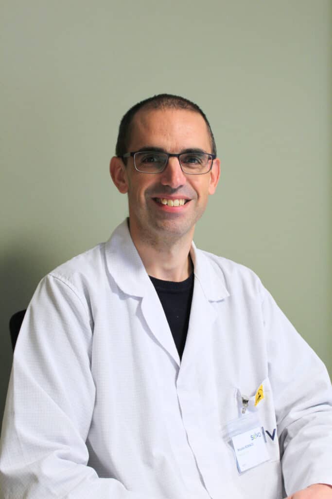 Photo de Nicolas Remaud, Responsable de Production sur le site de Vallet de Selva