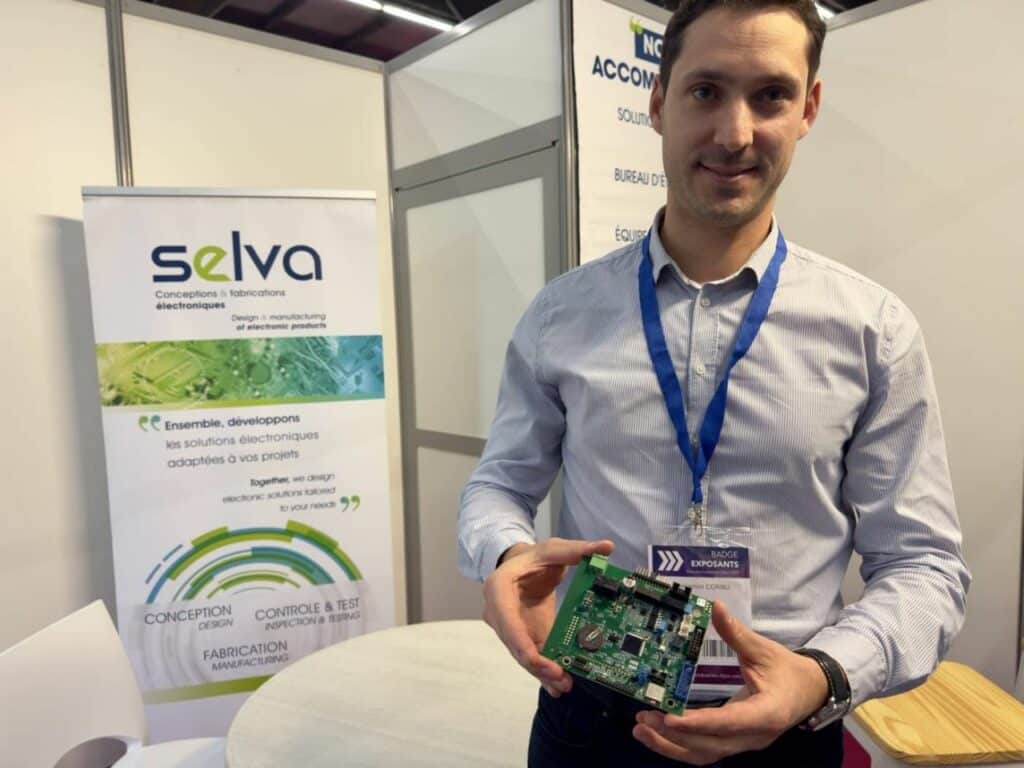 Photo de notre commercial lors du Business Industries de Dijon en novembre 2025 - site de Chalon-sur-saône