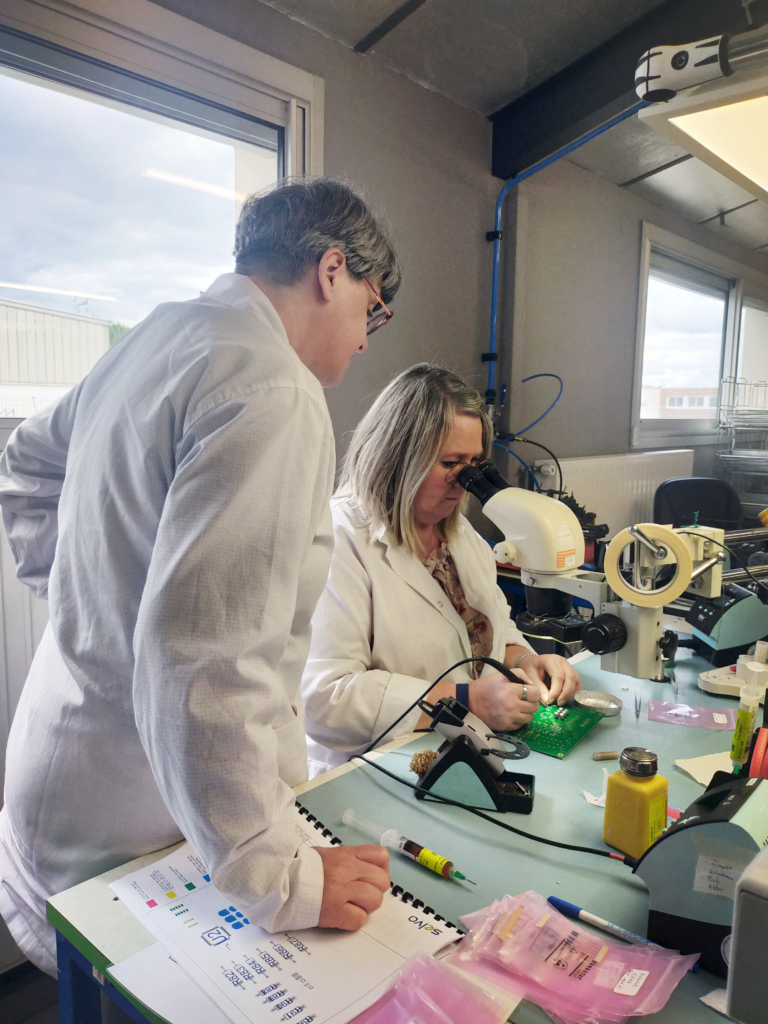 Laurence notre formatrice lors d'une formation interne Montée en compétences