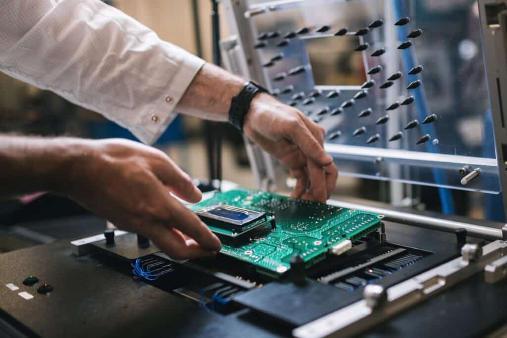 Banc de test pour test fonctionnel d'une carte électronique